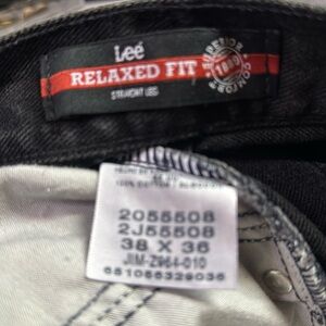 LEE RELAXED FIT STRAIGHT LEG, 38 x 36